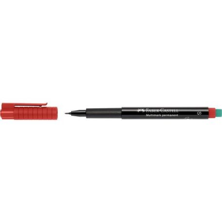 FABER-CASTELL Alkoholos marker, OHP, 0,4 mm, FABER-CASTELL "Multimark 1523", piros