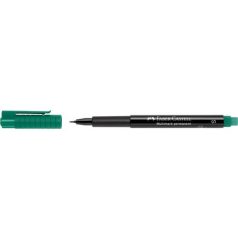   FABER-CASTELL Alkoholos marker, OHP, 0,4 mm, FABER-CASTELL "Multimark 1523", zöld