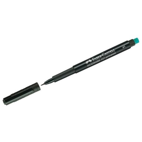 FABER-CASTELL Alkoholos marker, OHP, 0,4 mm, FABER-CASTELL "Multimark 1523", fekete