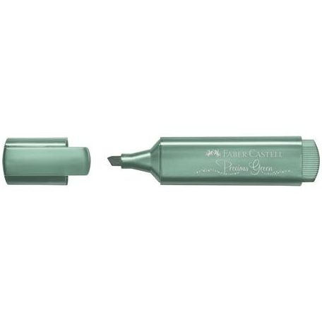 FABER-CASTELL Szövegkiemelő, 1-5 mm, FABER-CASTELL "1546", metál zöld