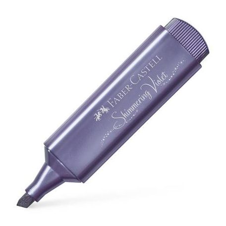 FABER-CASTELL Szövegkiemelő, 1-5 mm, FABER-CASTELL "1546", metál lila