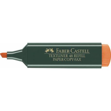FABER-CASTELL Szövegkiemelő, 1-5 mm, FABER-CASTELL, "Textliner 48", narancs