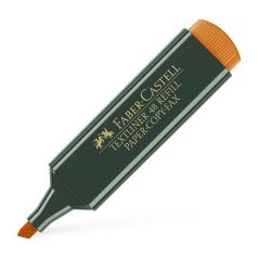   FABER-CASTELL Szövegkiemelő, 1-5 mm, FABER-CASTELL, "Textliner 48", narancs