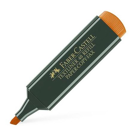FABER-CASTELL Szövegkiemelő, 1-5 mm, FABER-CASTELL, "Textliner 48", narancs