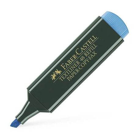 FABER-CASTELL Szövegkiemelő, 1-5 mm, FABER-CASTELL, "Textliner 48", kék