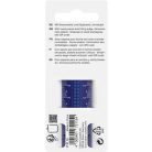 FABER-CASTELL Vonalzó, műanyag, törhetetlen, 15 cm, FABER-CASTELL "Pöttyös", vegyes színek