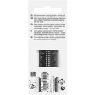 FABER-CASTELL Vonalzó, műanyag, törhetetlen, 15 cm, FABER-CASTELL "Pöttyös", vegyes színek