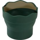 FABER-CASTELL Ecsettál, műanyag, FABER-CASTELL "Click&Go", zöld