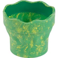   FABER-CASTELL Ecsettál, műanyag, FABER-CASTELL "Click&Go", zöld