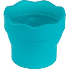   FABER-CASTELL Ecsettál, műanyag, FABER-CASTELL "Click&Go", türkiz