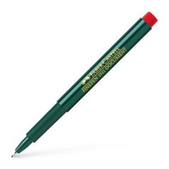   FABER-CASTELL Tűfilc, 0,4 mm, FABER-CASTELL "Finepen 1511", piros