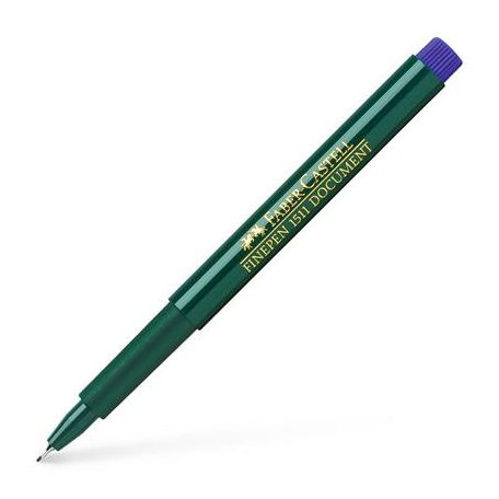 FABER-CASTELL Tűfilc, 0,4 mm, FABER-CASTELL "Finepen 1511", kék