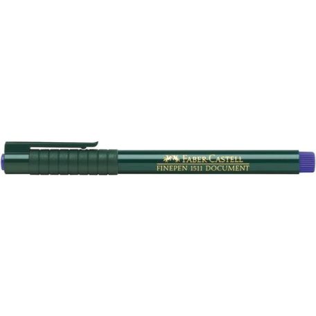 FABER-CASTELL Tűfilc, 0,4 mm, FABER-CASTELL "Finepen 1511", kék