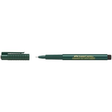 FABER-CASTELL Tűfilc, 0,4 mm, FABER-CASTELL "Finepen 1511", fekete