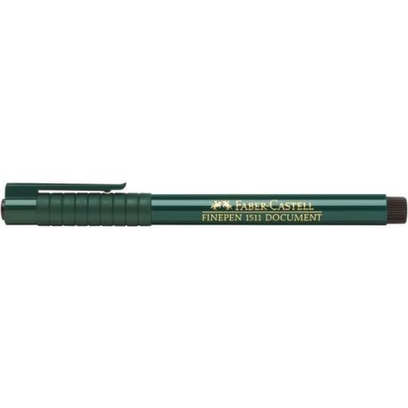 FABER-CASTELL Tűfilc, 0,4 mm, FABER-CASTELL "Finepen 1511", fekete