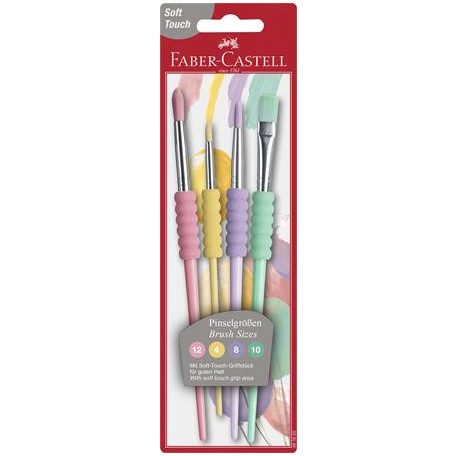 FABER-CASTELL Ecsetkészlet, no. 4-8-10-12, FABER-CASTELL