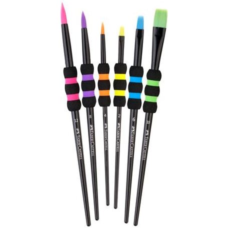 FABER-CASTELL Ecsetkészlet, no. 2-4-6-8-10-12, FABER-CASTELL