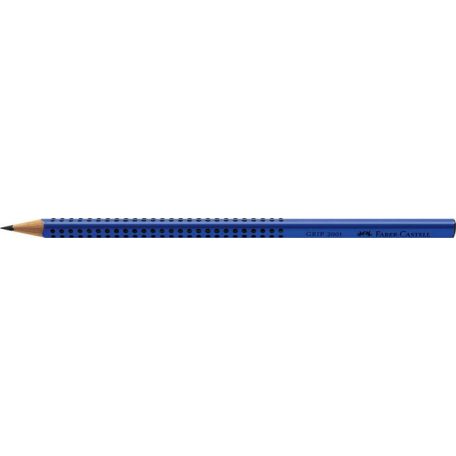 FABER-CASTELL Grafitceruza, B, háromszögletű, FABER-CASTELL "Grip 2001", kék