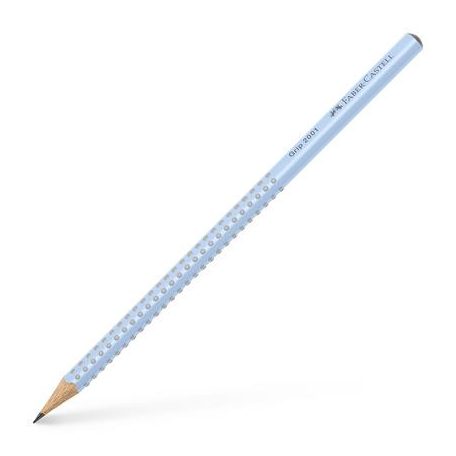 FABER-CASTELL Grafitceruza, B, háromszögletű, FABER-CASTELL "Grip 2001", égkék