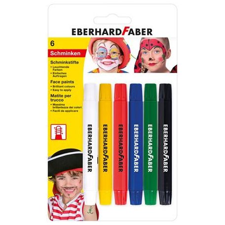 EBERHARD FABER Arcfesték, csavarható, EBERHARD FABER, 6 különböző szín