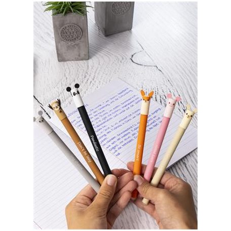 EBERHARD FABER Rollertoll, 0,7 mm, törölhető, EBERHARD FABER "Panda", kék