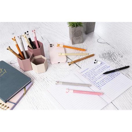 EBERHARD FABER Rollertoll, 0,7 mm, törölhető, EBERHARD FABER "Panda", kék