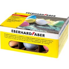   EBERHARD FABER Aszfaltkréta, tojás alakú, EBERHARD FABER, 6 különböző szín