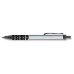   GRANIT Golyóstoll, 0,6 mm, nyomógombos, vegyes színű fogórész, GRANIT "D550", kék