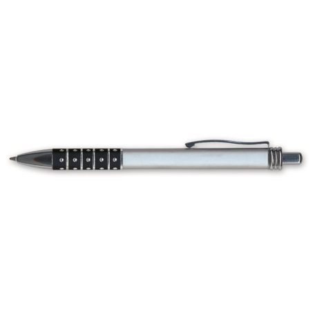 GRANIT Golyóstoll, 0,6 mm, nyomógombos, vegyes színű fogórész, GRANIT "D550", kék