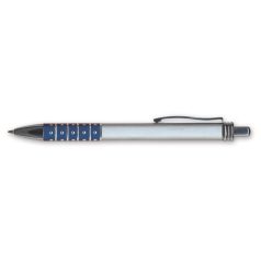   GRANIT Golyóstoll, 0,6 mm, nyomógombos, vegyes színű fogórész, GRANIT "D550", kék