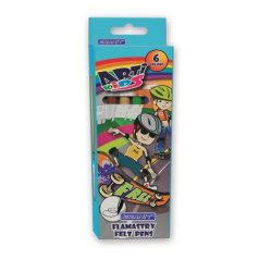   GRANIT Filctoll készlet, GRANIT "Arti Kids", 6 különböző szín
