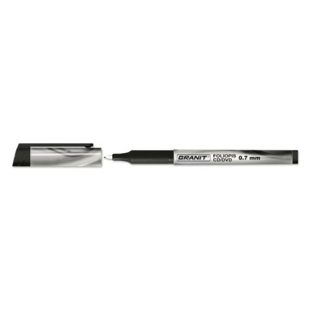 GRANIT Alkoholos marker, OHP, 0,7 mm, GRANIT "M857", fekete