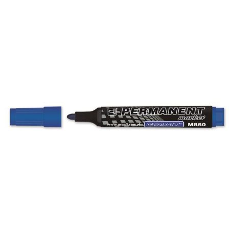 GRANIT Alkoholos marker, 3-4 mm, kúpos, GRANIT "M860", kék