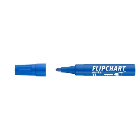 ICO Flipchart marker, 1-3 mm, kúpos, ICO "Artip 11", kék