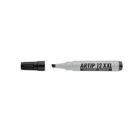 ICO Flipchart marker, 1-3 mm, kúpos, ICO "Artip 11 XXL", fekete