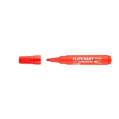   ICO Flipchart marker, 1-3 mm, kúpos, ICO "Artip 11 XXL", piros