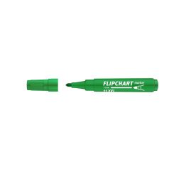   ICO Flipchart marker, 1-3 mm, kúpos, ICO "Artip 11 XXL", zöld
