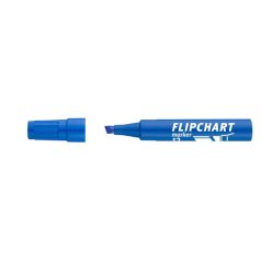   ICO Flipchart marker, 1-4 mm, vágott, ICO "Artip 12", kék