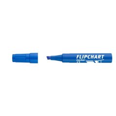   ICO Flipchart marker, 1-4 mm, vágott, ICO "Artip 12", kék