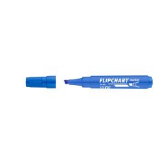  ICO Flipchart marker, 1-4 mm, vágott, ICO "Artip 12 XXL", kék