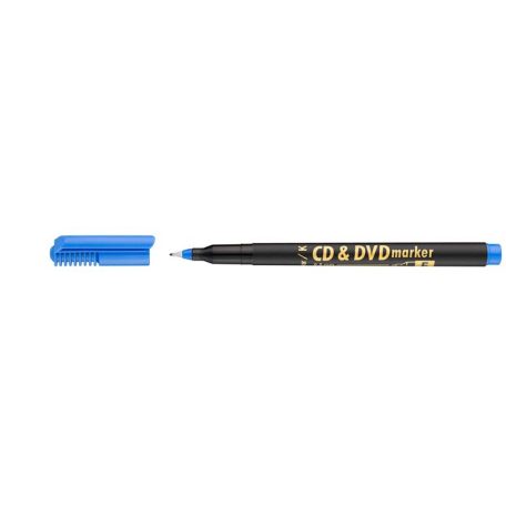 ICO Alkoholos marker, CD/DVD, 0,5 mm, ICO, kék