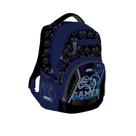 LIZZYSULI Hátizsák, 1-4. osztályos, LIZZYSULI "Active+ Esports", Gamer on duty