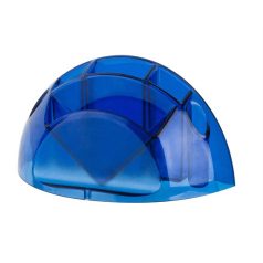   ICO Írószer és jegyzettömbtartó, ICO "Smart", áttetsző kék