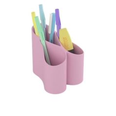   ICO Írószertartó, ICO "Lux", pasztell rózsaszín