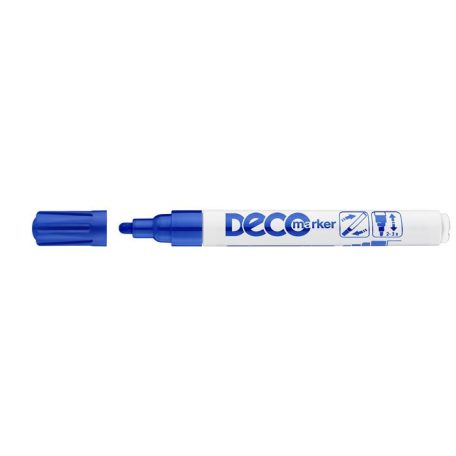 ICO Lakkmarker, 2-4 mm, ICO "Decomarker" kék