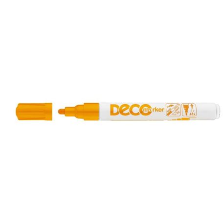 ICO Lakkmarker, 2-4 mm, ICO "Decomarker" narancssárga