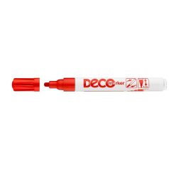 ICO Lakkmarker, 2-4 mm, ICO "Decomarker" piros