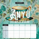 LIZZYCALENDAR Falinaptár, 29x29 cm, LIZZYCALENDAR "Anyu tervezője Scrapbook Style"