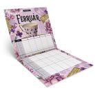 LIZZYCALENDAR Falinaptár, 29x29 cm, LIZZYCALENDAR "Anyu tervezője Scrapbook Style"