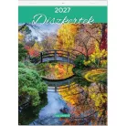 LIZZYCALENDAR Falinaptár, A4, LIZZYCALENDAR "Díszkertek"